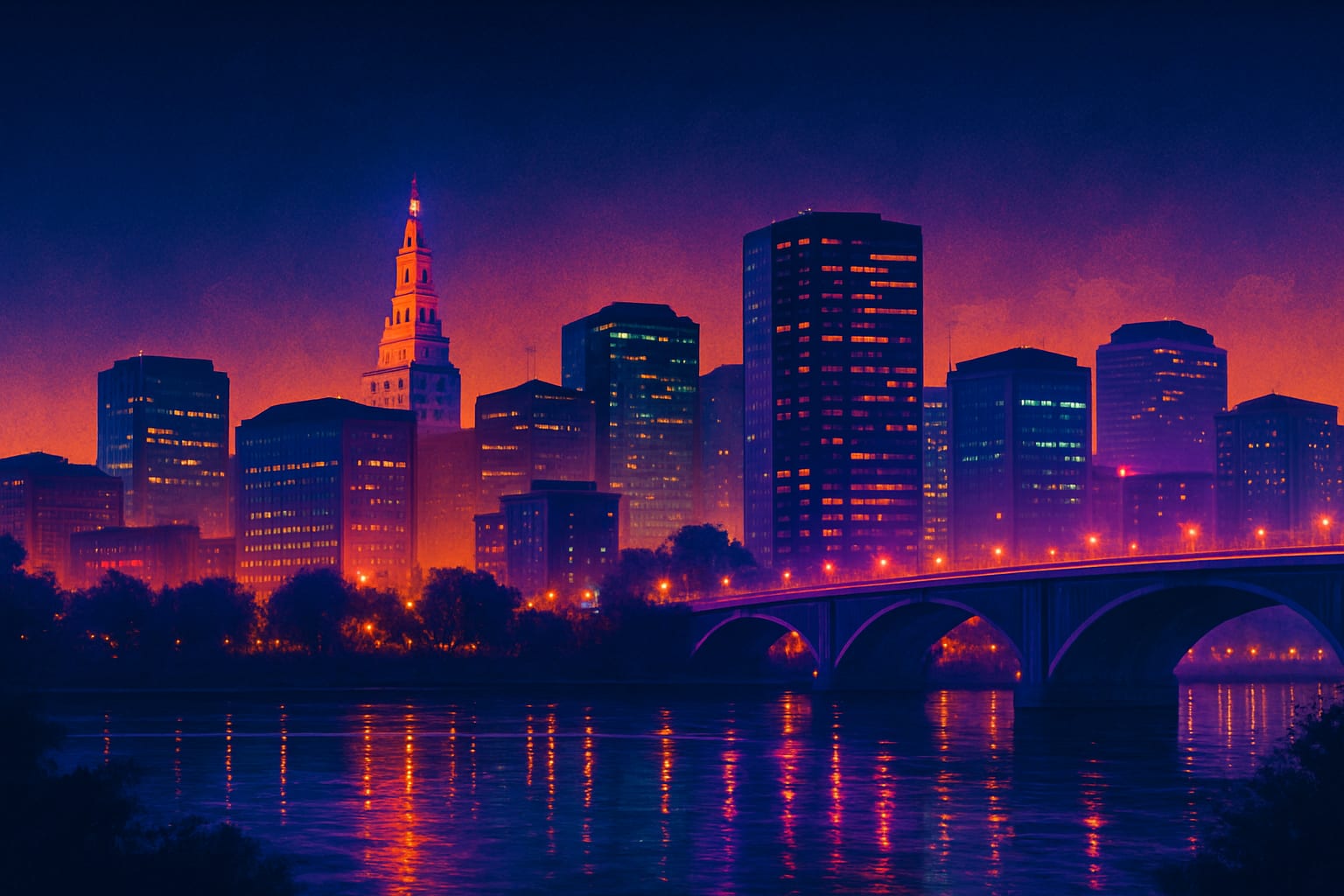 Hartford, CT skyline