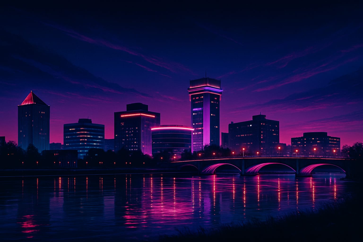 Wichita, KS skyline